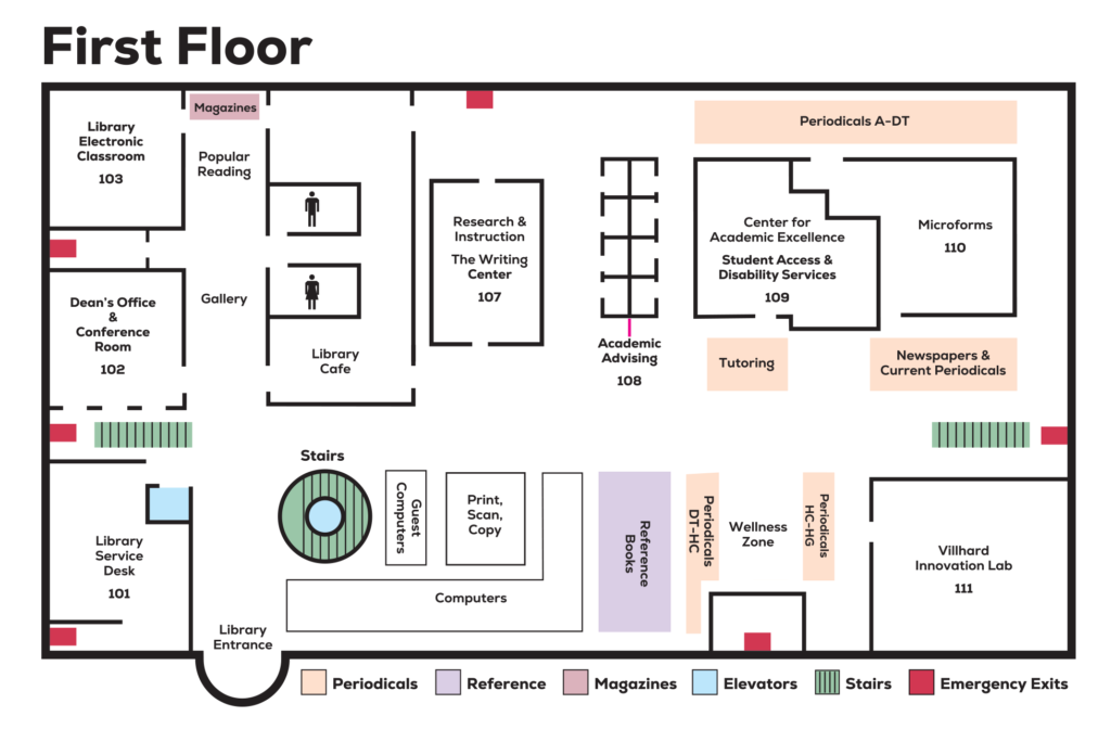 Maps & Directions – Pickler Memorial Library